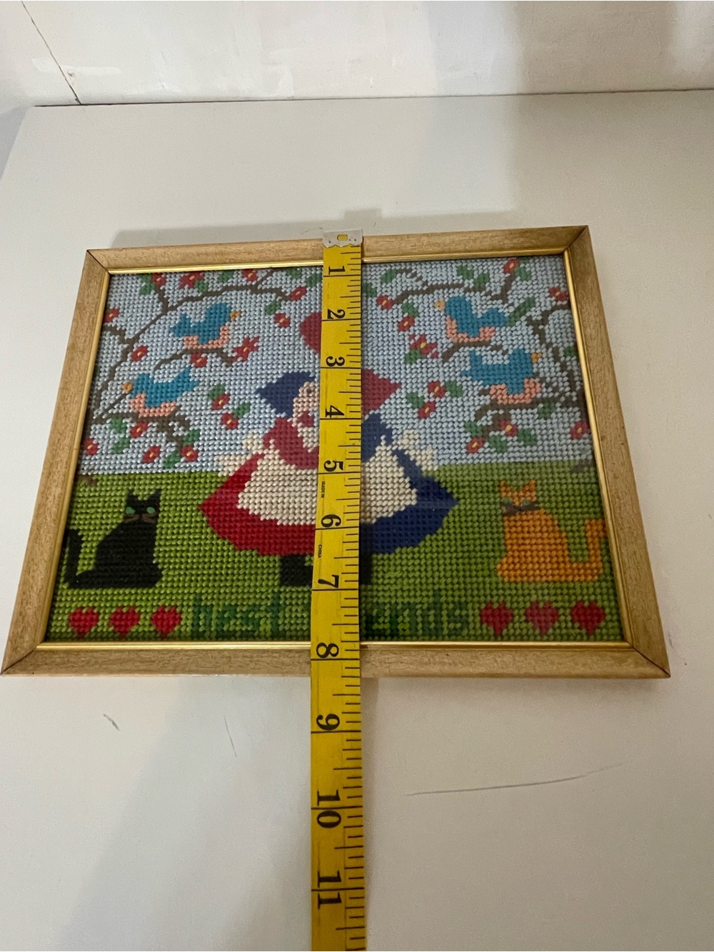 Vintage Needlepoint Art - Picture 4 of 5